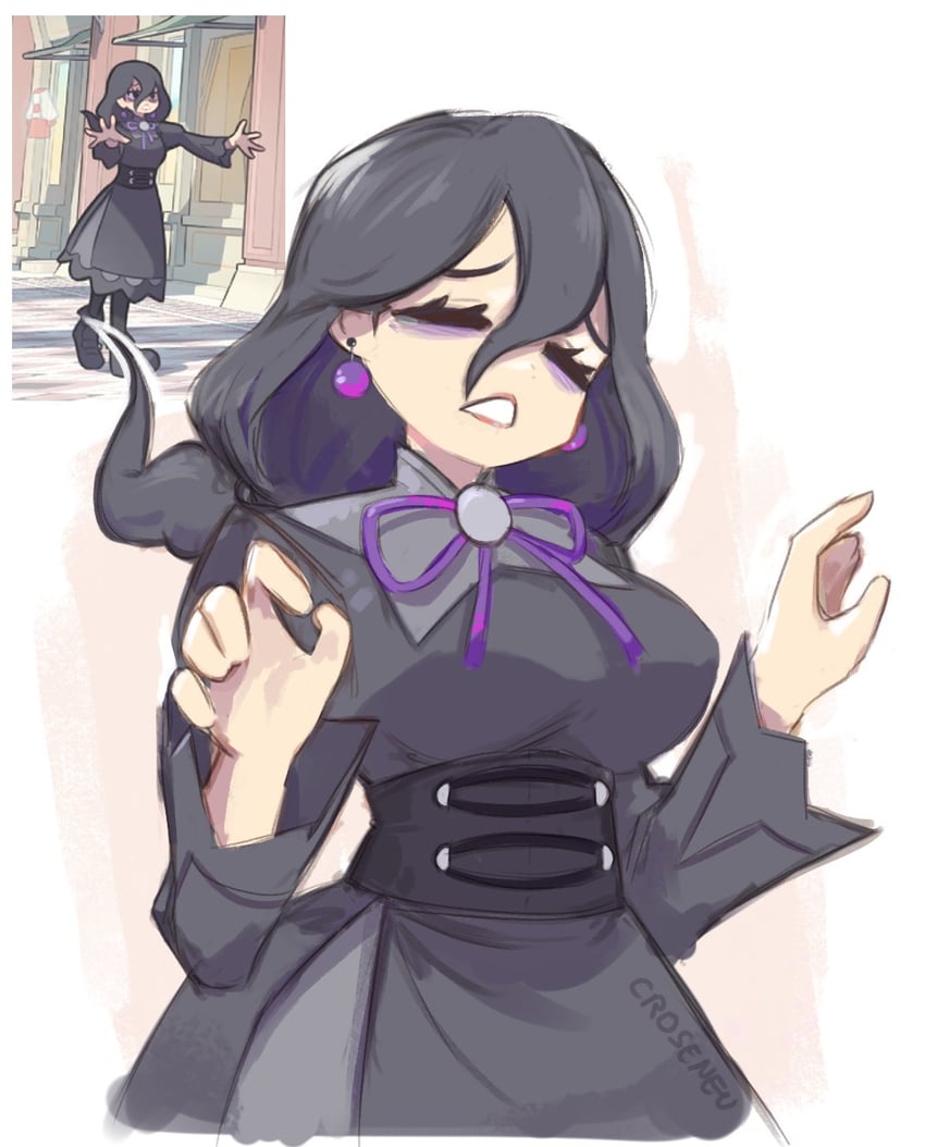 hex maniac (pokemon and 1 more) drawn by ssseaweed1