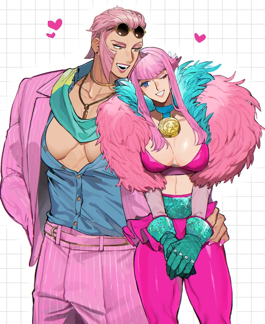 manon legrand and marisa (street fighter and 1 more) drawn by trnnmnm4