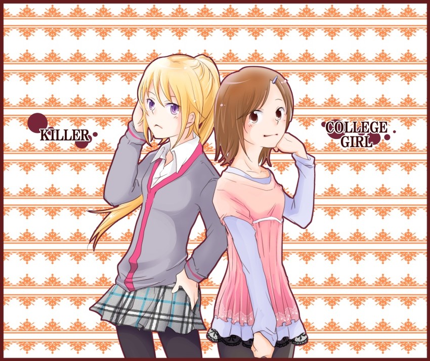sonya and oribe yasuna (kill me baby) drawn by trpl333