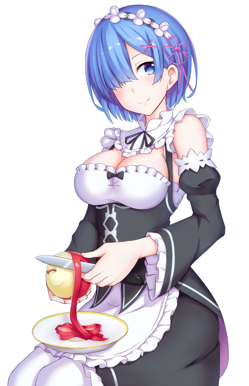 rem (re:zero kara hajimeru isekai seikatsu) drawn by etan14