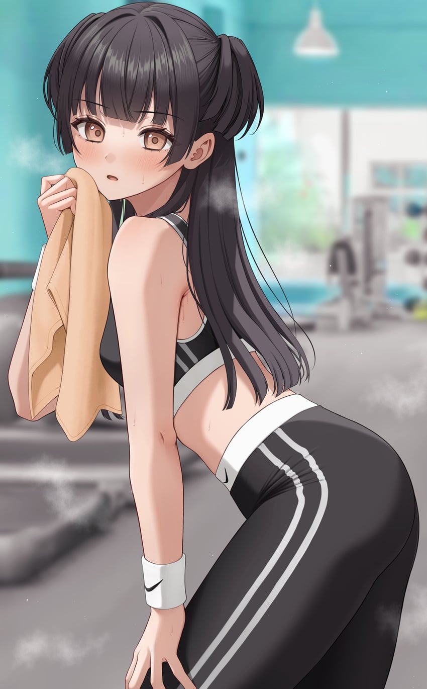 mayuzumi fuyuko (idolmaster and 1 more) drawn by takio_(kani_sama)
