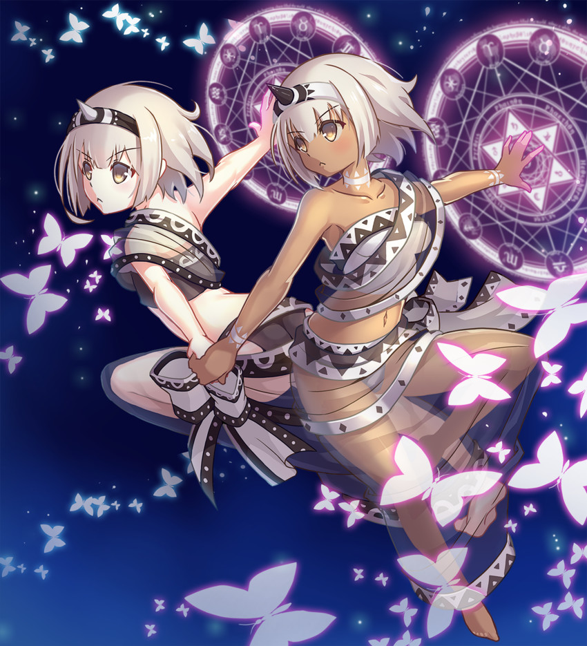 uruuru and saraana (utawarerumono and 1 more) drawn by boy30422