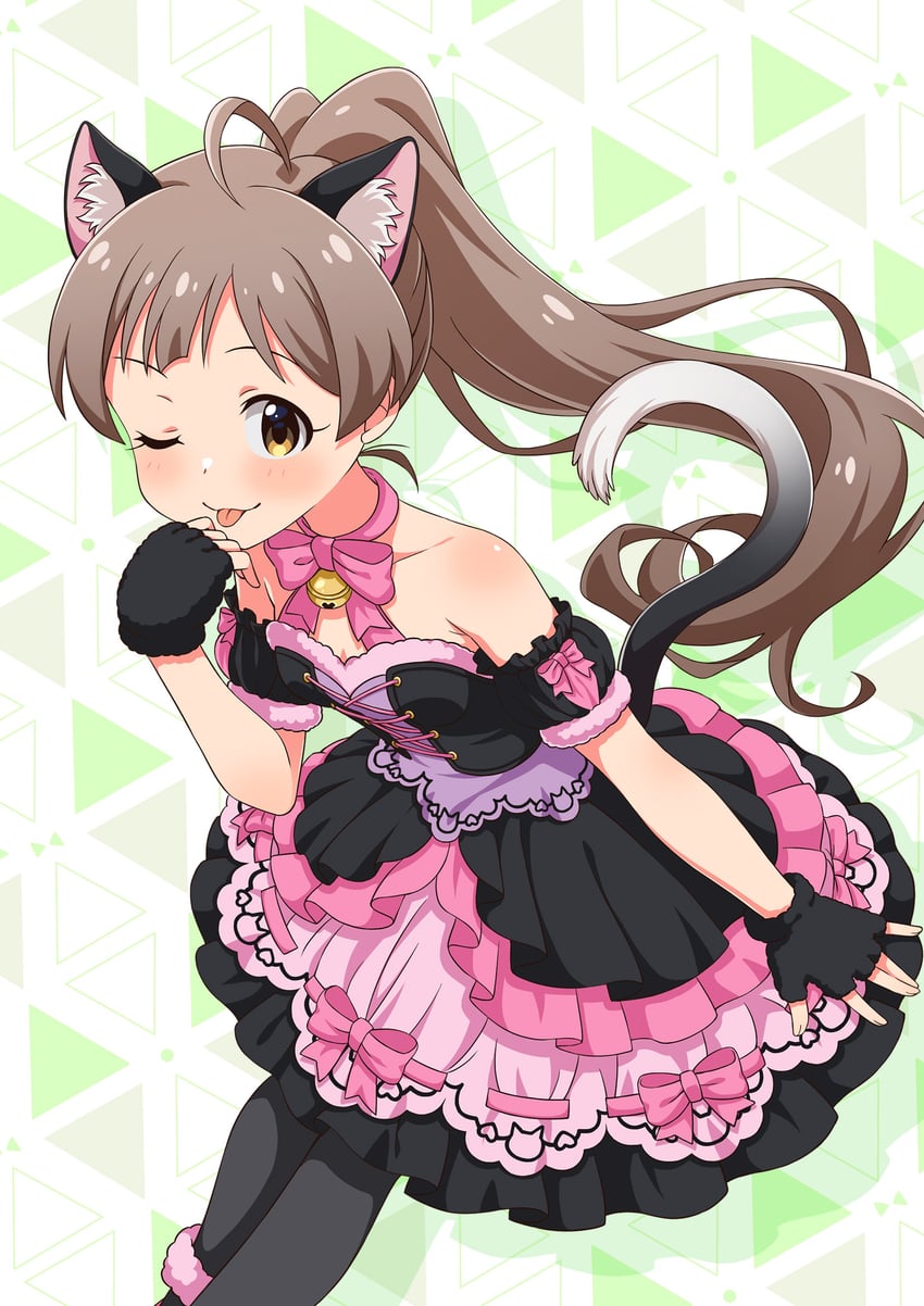 hakozaki serika (idolmaster and 2 more) drawn by goma_konbu