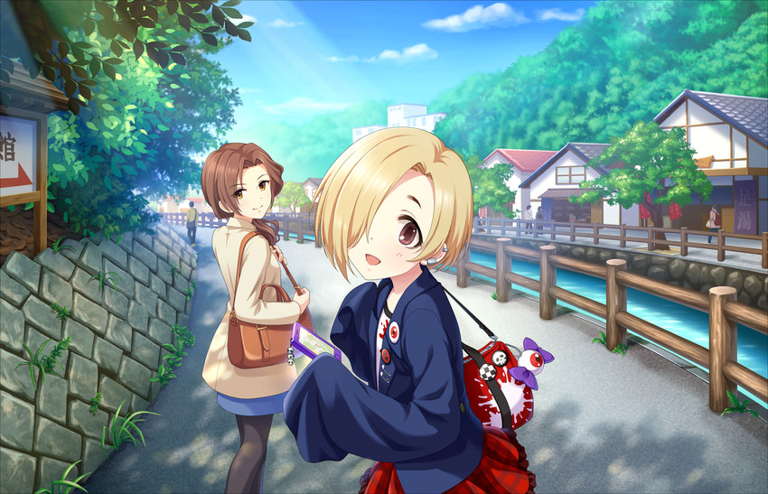 shirasaka koume and kawashima mizuki (idolmaster and 2 more)