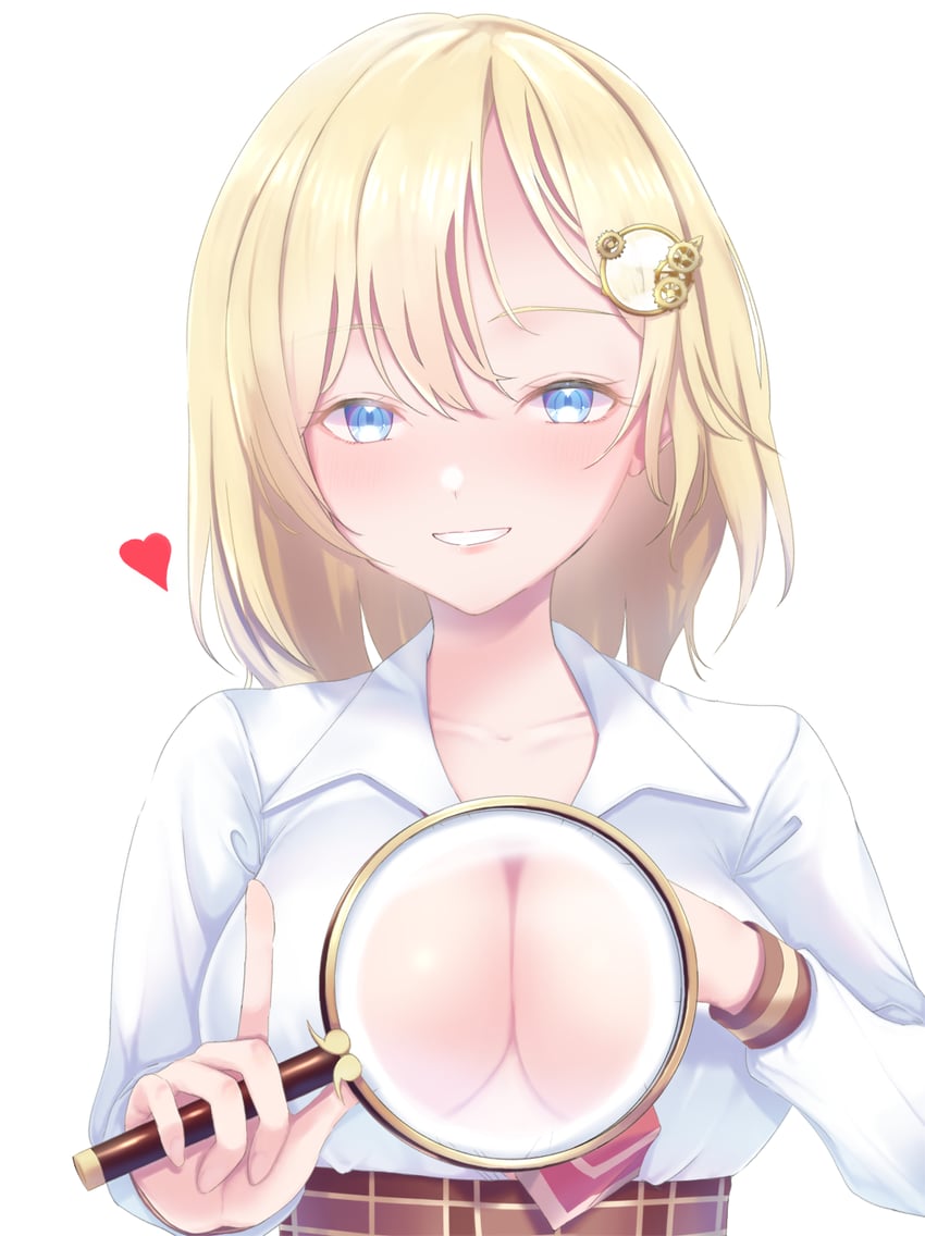 watson amelia (hololive and 1 more) drawn by ichi-go