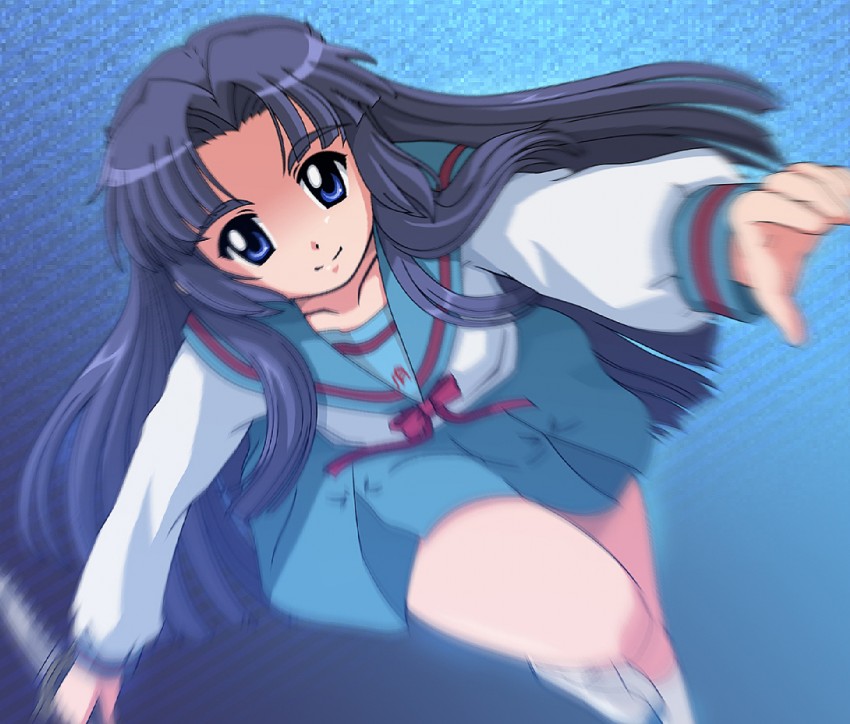 asakura ryoko (suzumiya haruhi no yuuutsu) drawn by ki_(adotadot)