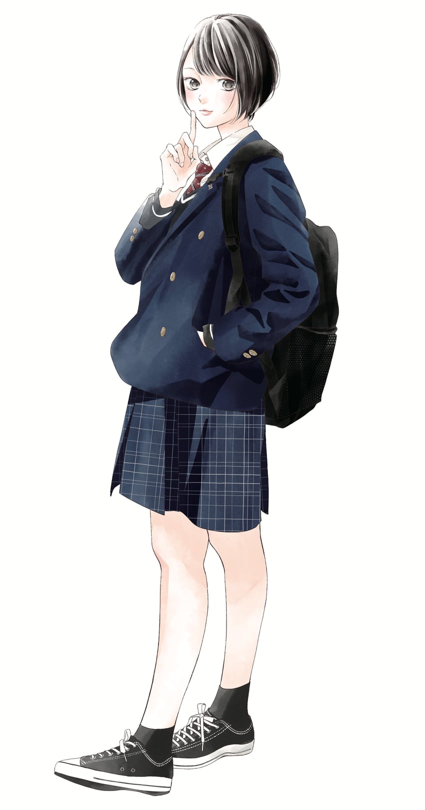 mori hikari (kimi no yokogao wo miteita) drawn by ichinohe_rumi