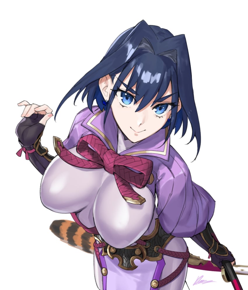 ouro kronii and minamoto no raikou (fate and 3 more) drawn by dasdokter