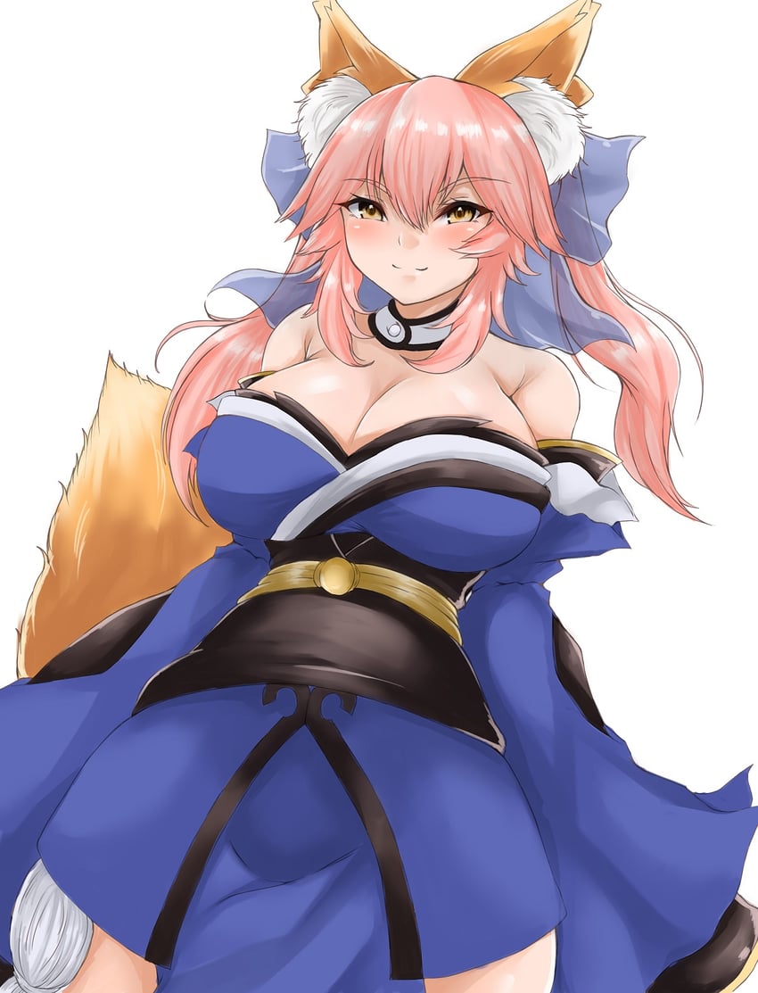 tamamo and tamamo no mae (fate and 1 more) drawn by ryou_(619-619)