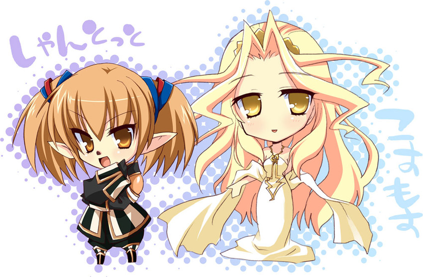 shantotto and cosmos (final fantasy and 2 more) drawn by izumi_makoto