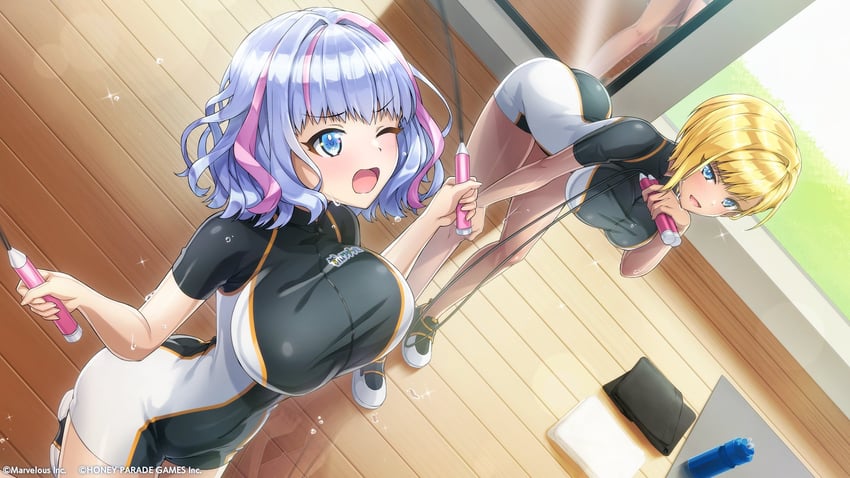 kukuri tomo and murahaya mashio (dolphin wave) drawn by ootomo_takuji
