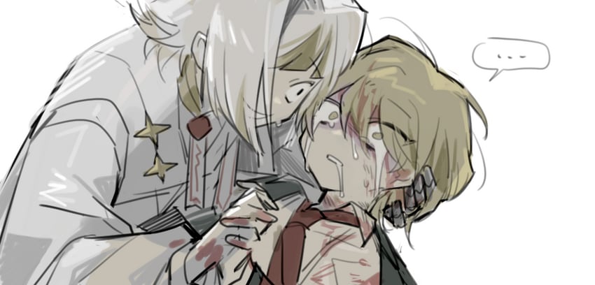 sinclair and kromer (project moon and 1 more) drawn by friedbirdchips