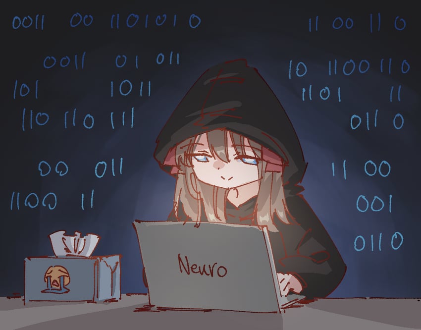 neuro-sama (vedal ai) drawn by rune_(dualhart)