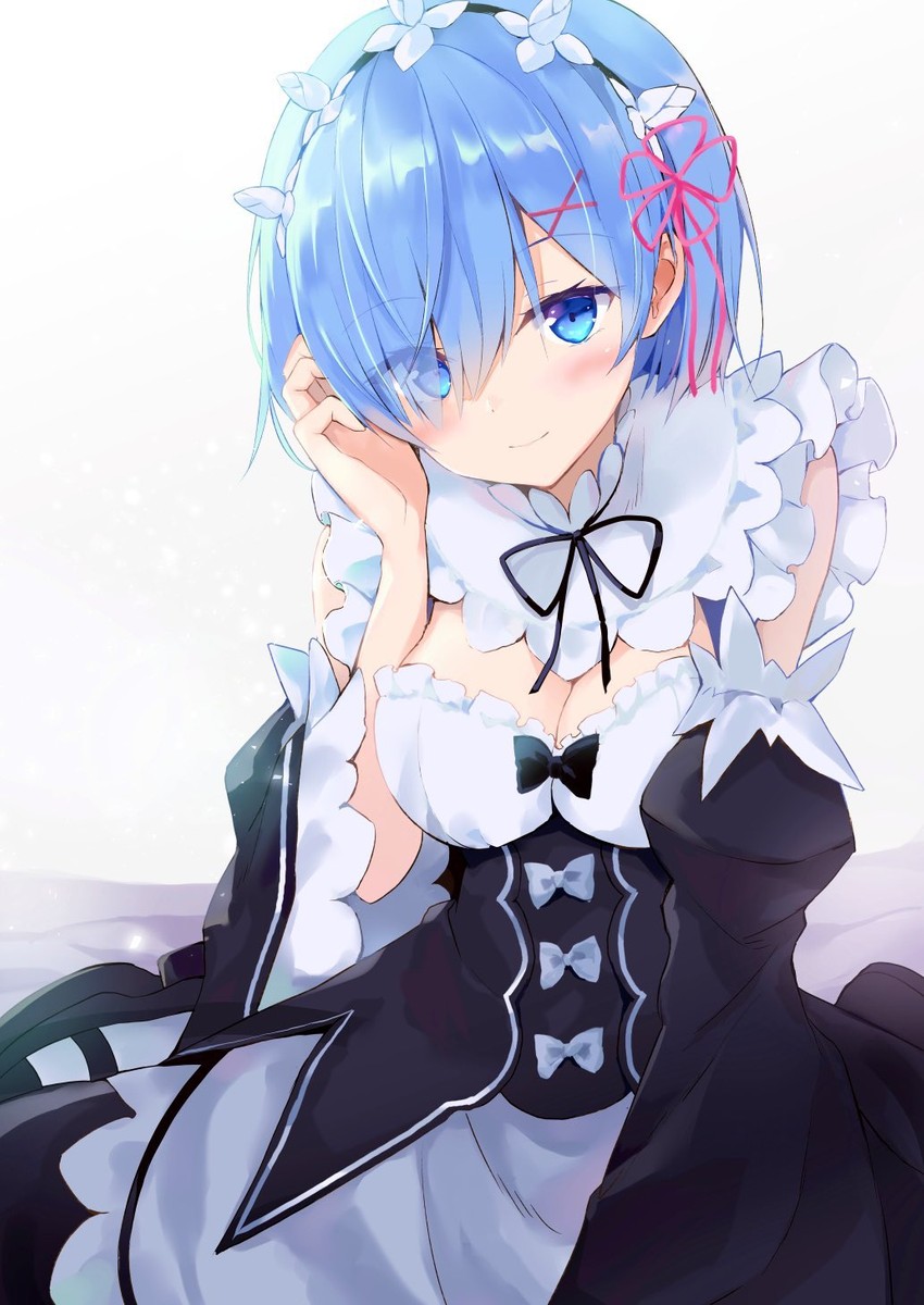 rem (re:zero kara hajimeru isekai seikatsu) drawn by hyurasan