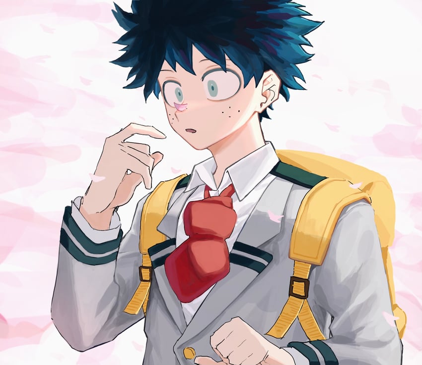 midoriya izuku (boku no hero academia) drawn by musou_(asatomjj)