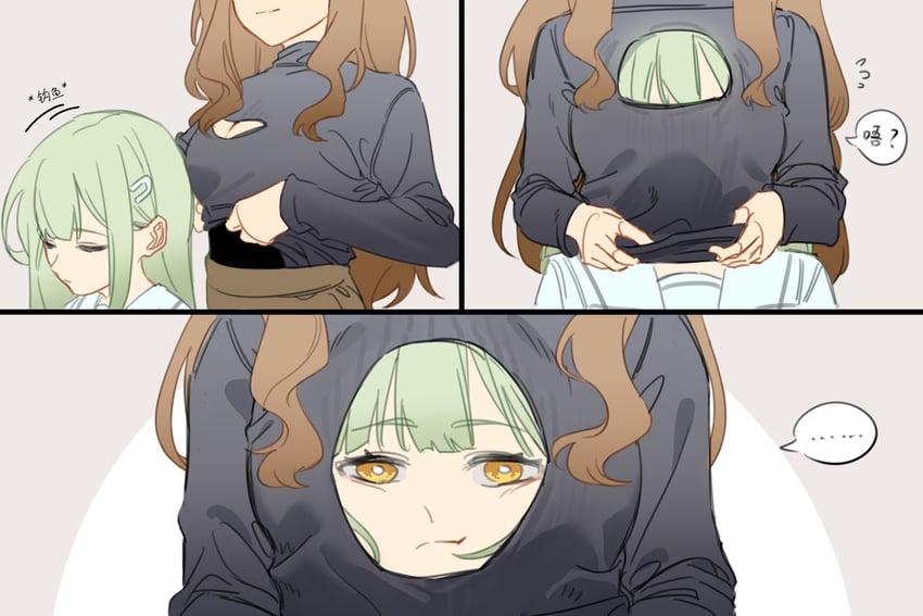 nagasaki soyo and wakaba mutsumi (bang dream! and 1 more) drawn by yuan_shuang