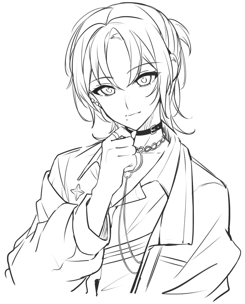 hiodoshi ao (hololive and 1 more) drawn by moonbell