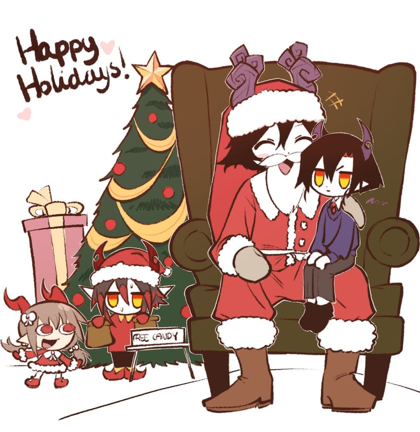ivlis, satanick, licorice, and poemi (funamusea and 1 more) drawn by yumeijenny