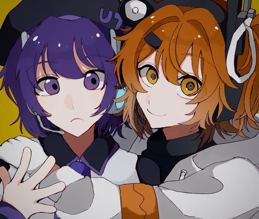 adachi rei and utane uta (utau and 1 more) drawn by agyo_(ikayaki5252)
