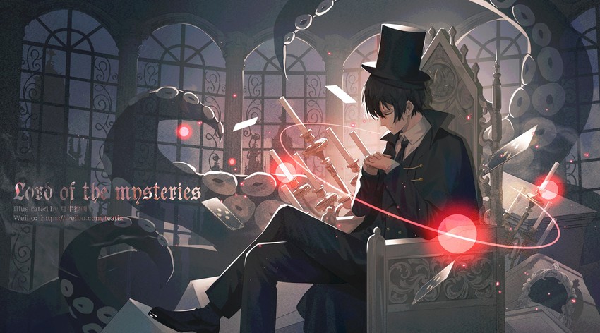 klein moretti and arrodes (lord of the mysteries) drawn by teatix