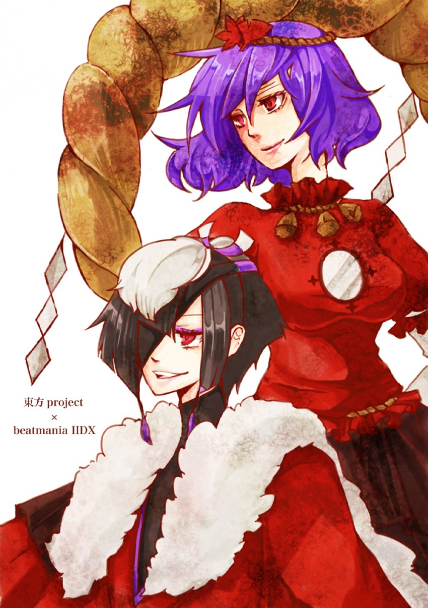yasaka kanako and gijiri (touhou and 3 more) drawn by mokomoko_pp