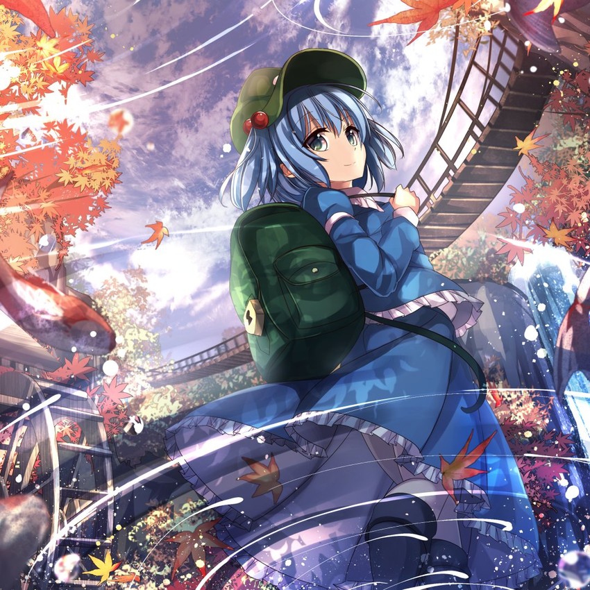 kawashiro nitori (touhou and 1 more) drawn by janne_cherry