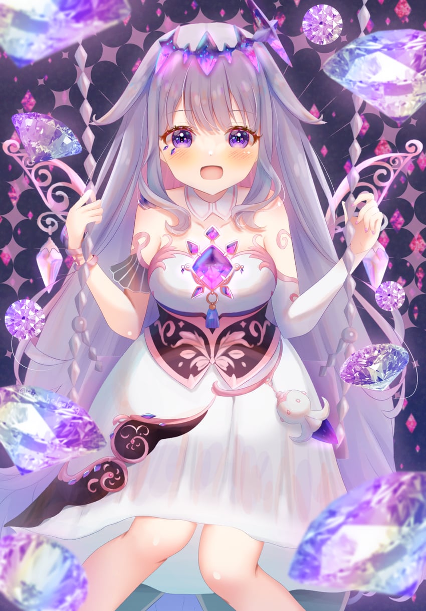 koseki bijou (hololive and 1 more) drawn by hinata_ruzuki