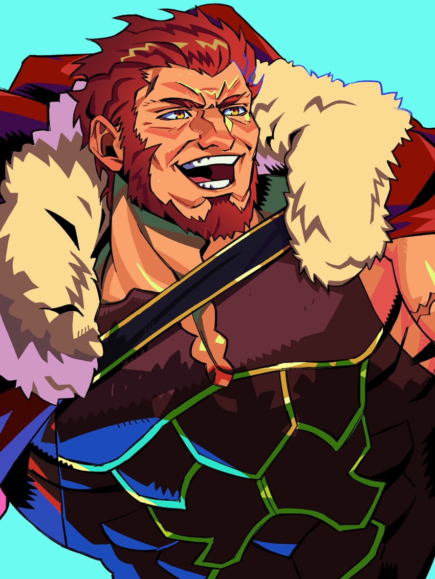 iskandar (fate and 2 more) drawn by breaking_spine