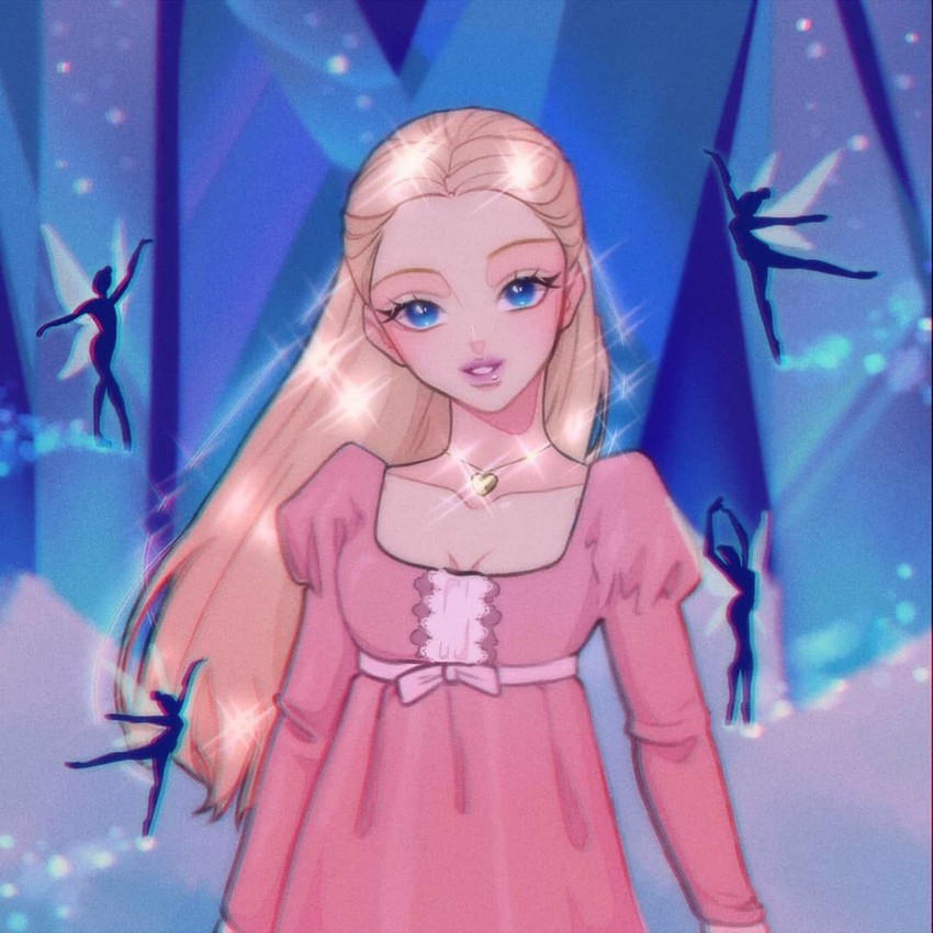 barbie and clara (barbie and 1 more) drawn by luverihu