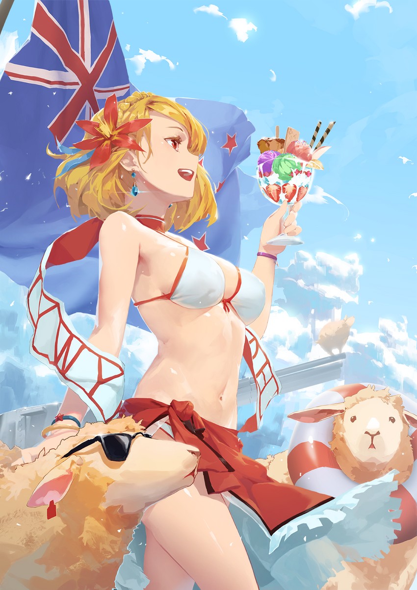 prince of wales (azur lane) drawn by baraba_baba