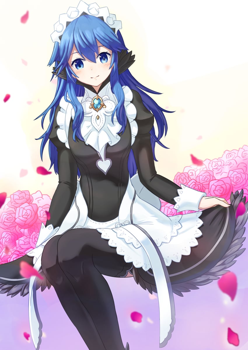 lucina and felicia (fire emblem and 1 more) drawn by sumire_l.a.