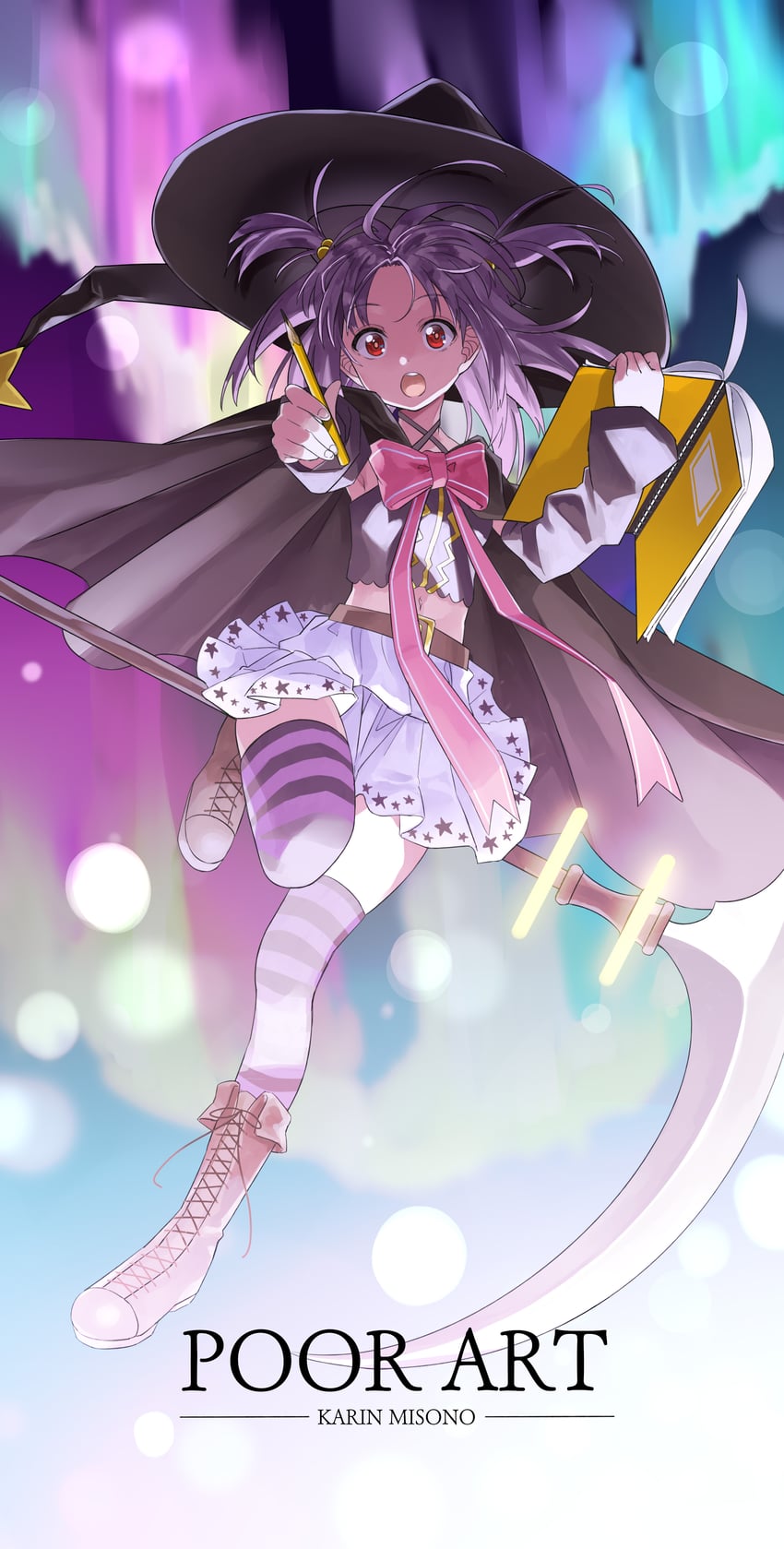 misono karin (mahou shoujo madoka magica and 1 more) drawn by mamadasky