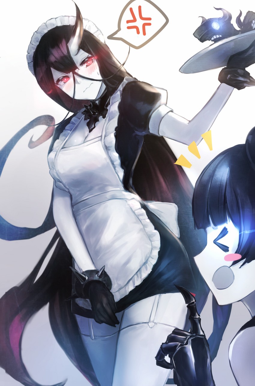 battleship water oni, light cruiser oni, and pt imp group (kantai collection) drawn by weasel_(close-to-the-edge)