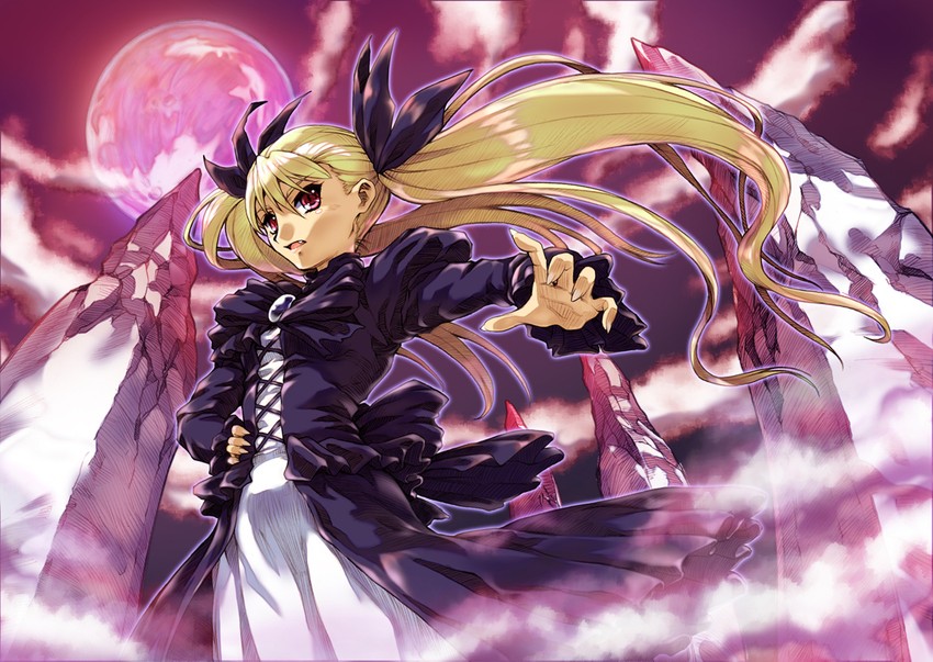mina tepes (dance in the vampire bund) drawn by hisahiko