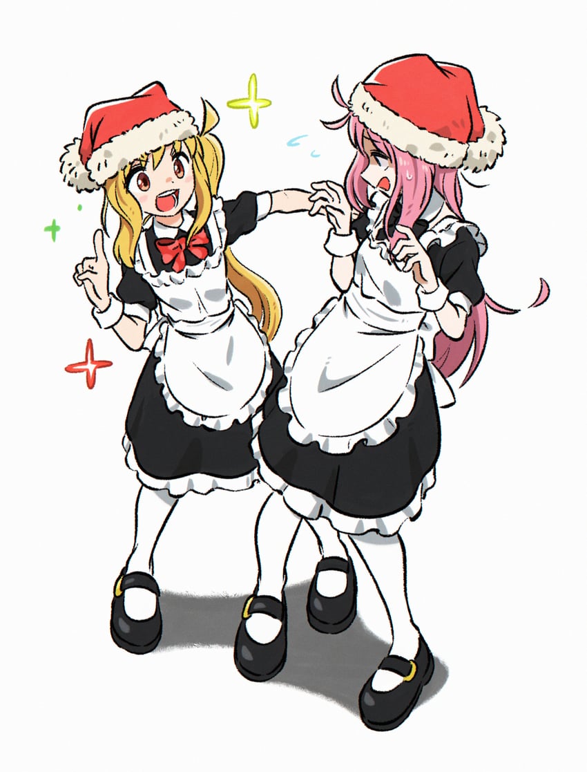gotoh hitori and ijichi nijika (bocchi the rock!) drawn by appleq