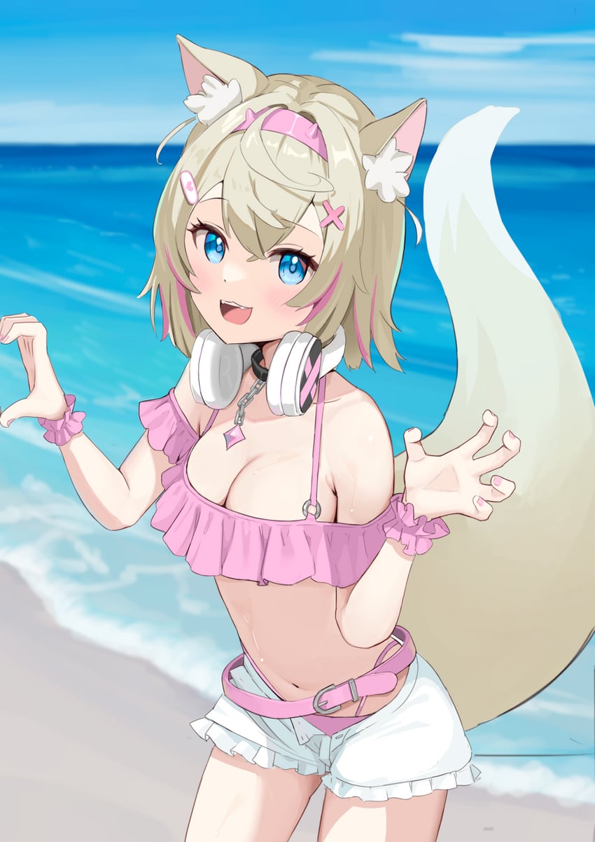 mococo abyssgard (hololive and 1 more) drawn by taachika