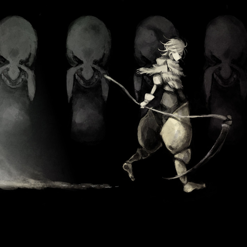 primordial serpent (dark souls and 1 more) drawn by kmitty