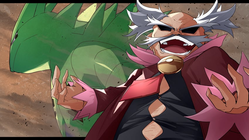 tyranitar and evice (pokemon and 1 more) drawn by zeroartwo