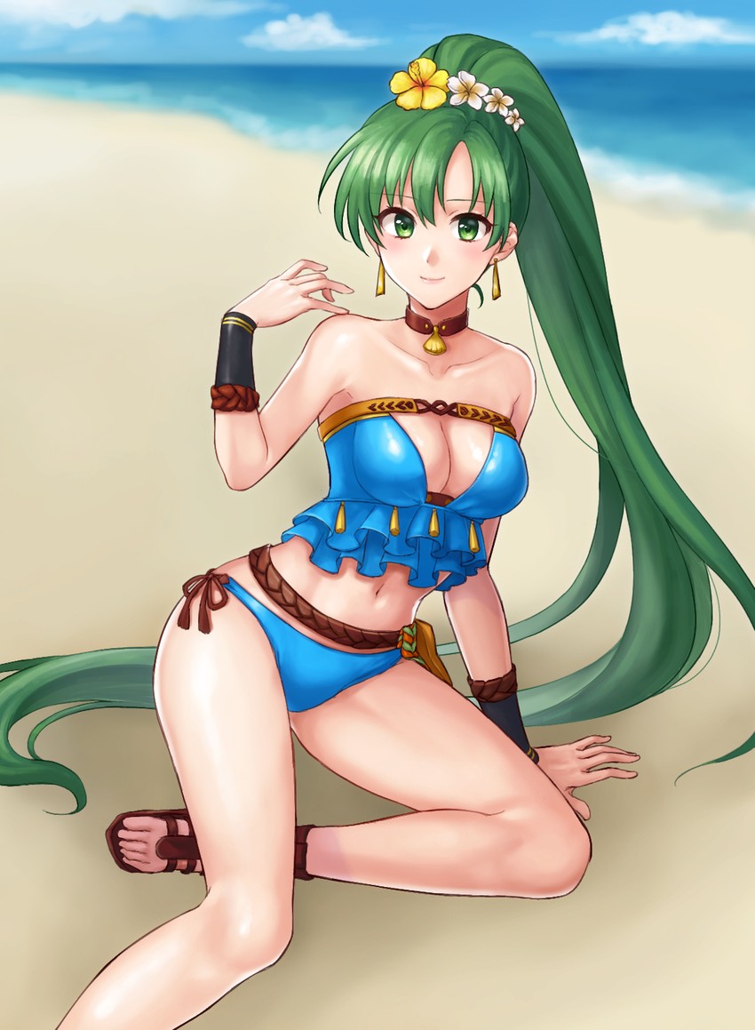 lyn (fire emblem and 2 more) drawn by hazuki_(nyorosuke)