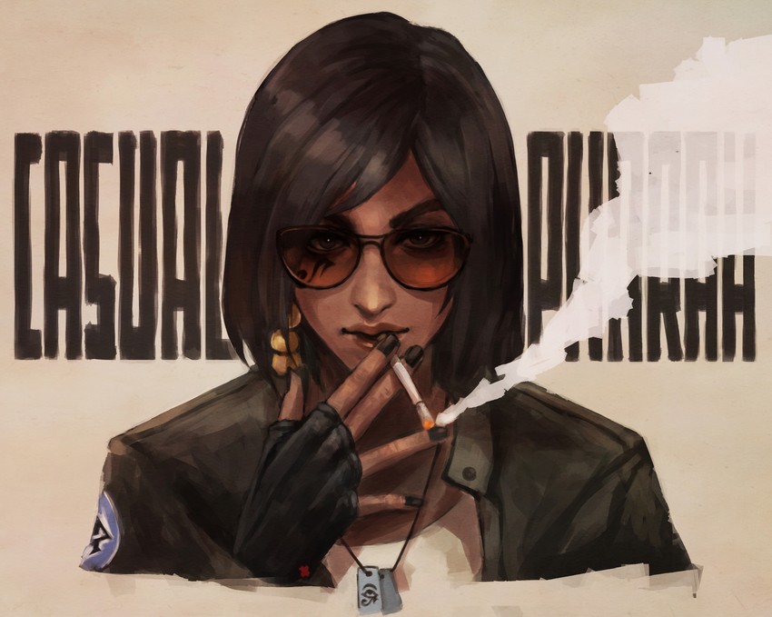 pharah (overwatch and 1 more) drawn by monori_rogue