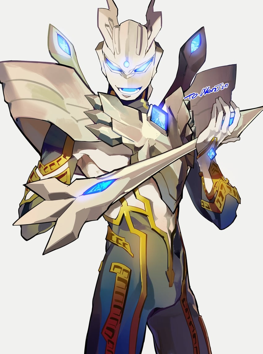 ultraman zero and shining ultraman zero (ultra series and 2 more) drawn by ling_du