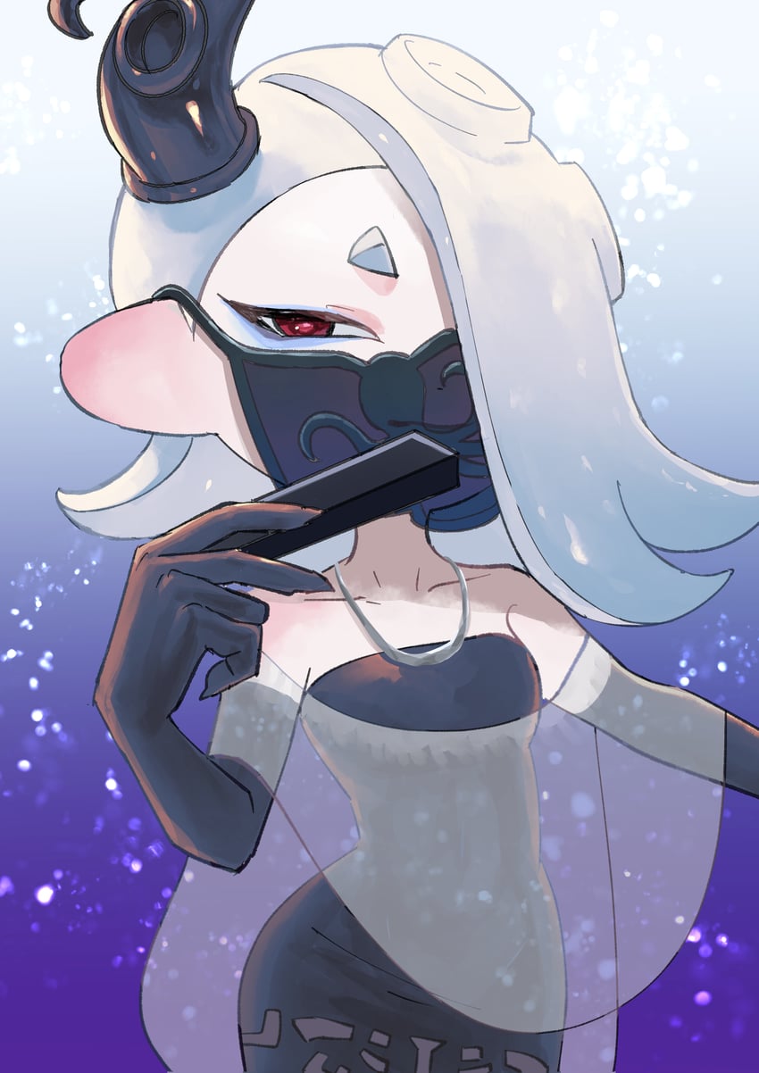shiver (splatoon and 1 more) drawn by kazunoko_(kazunoko329)