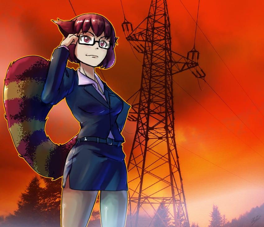 futatsuiwa mamizou and mib mamizou (touhou) drawn by david_hrusa