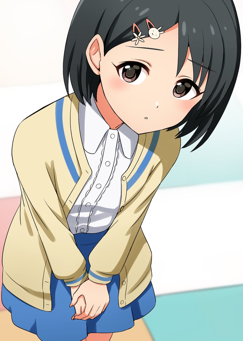 sasaki chie (idolmaster and 2 more) drawn by kamelie
