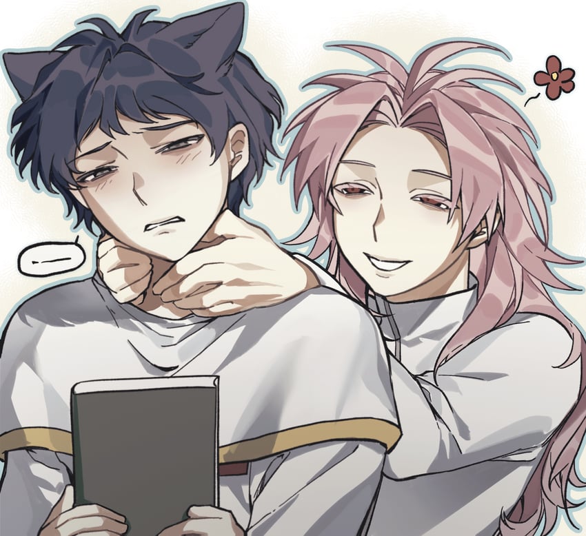 hatsutori hajime and utsugi noriyuki (saibou shinkyoku) drawn by chunaizhanshi23057