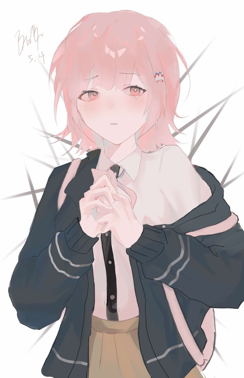 nanami chiaki (danganronpa and 2 more) drawn by baba_(uacd2233)