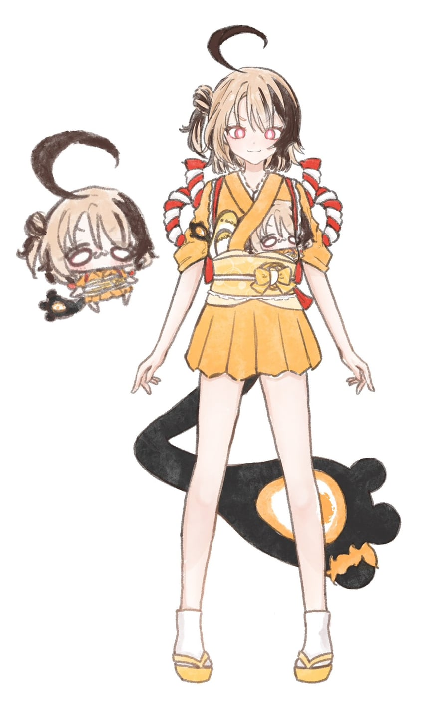 gigi murin (hololive and 1 more) drawn by ibunniez