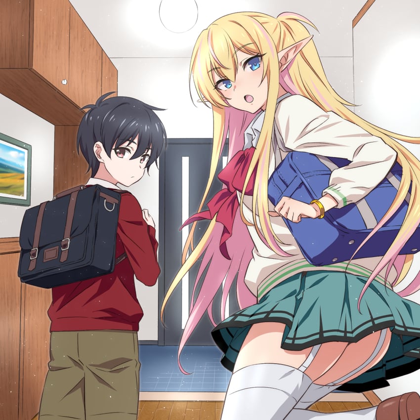 highschool elf and hero (original) drawn by nakahira_guy