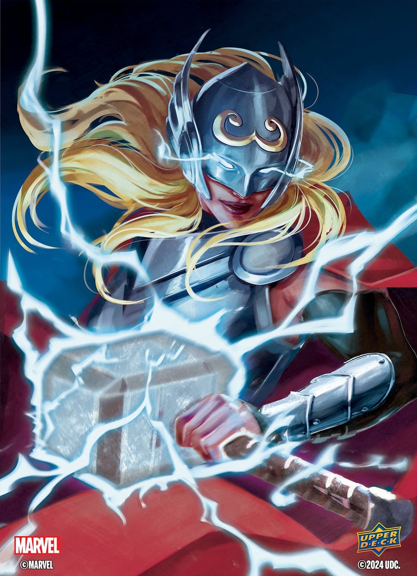 jane foster and thor (marvel and 1 more) drawn by dcyann