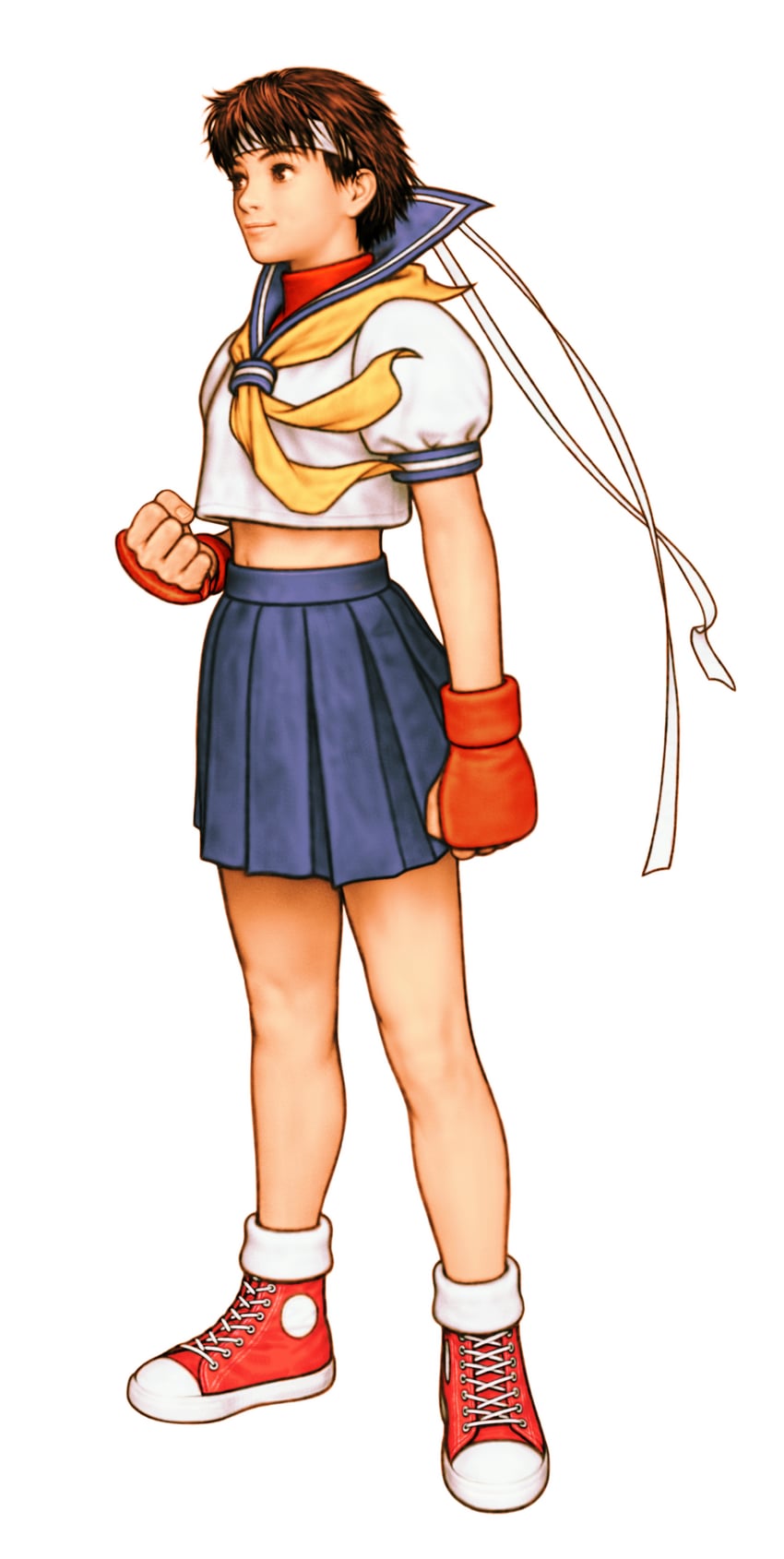 kasugano sakura (street fighter and 1 more) drawn by mori_toshiaki